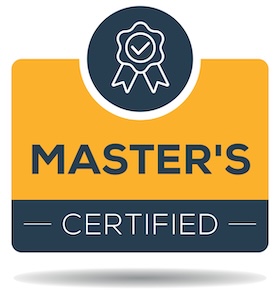 Master's Certified badge