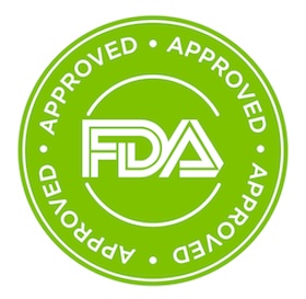 FDA Approved (Food and Drug Administration) icon