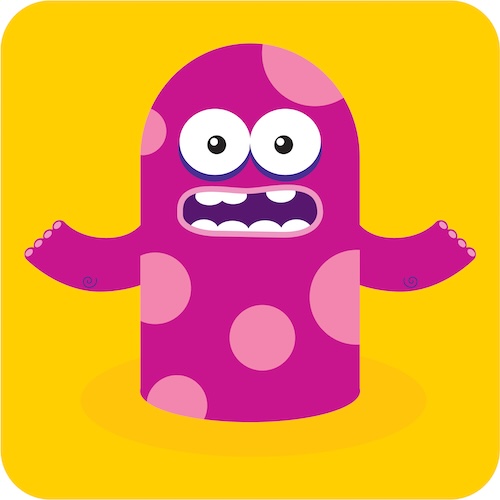 monster oh hes so nice Anger stock vector