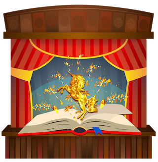 Free story time theatre book illustration
