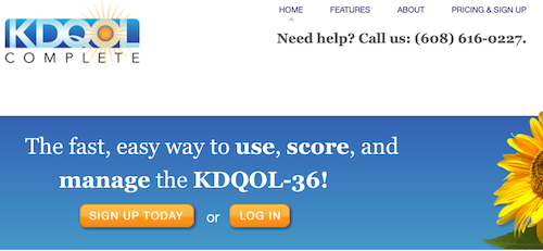 KDQOL Complete Program by MEI.